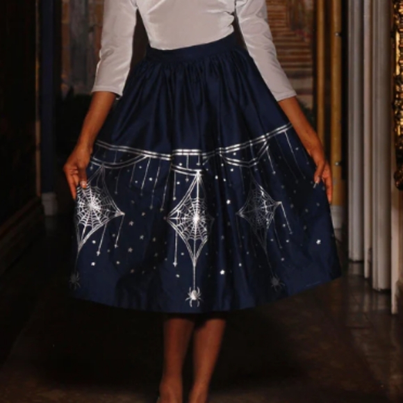 Pinup Couture Skirts Pinup Couture Spider  Skirt Poshmark